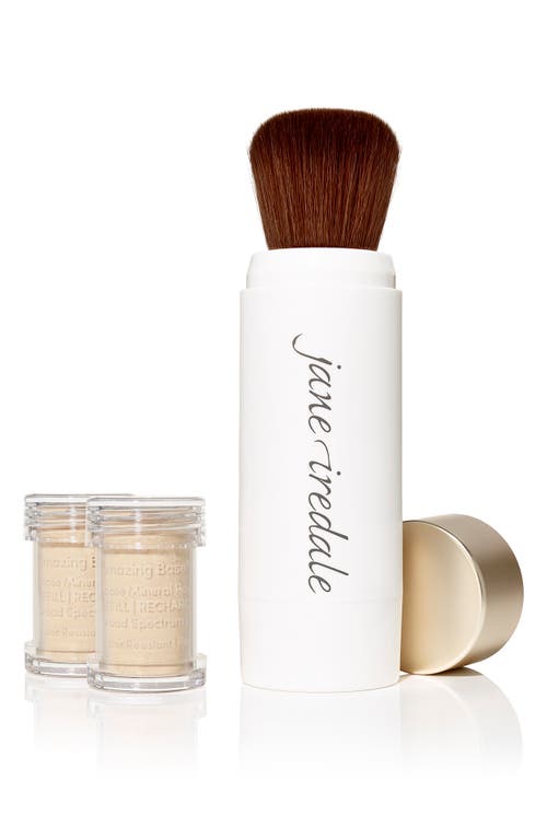 Amazing Base Loose Mineral Powder SPF 20 Refillable Brush in Light Beige
