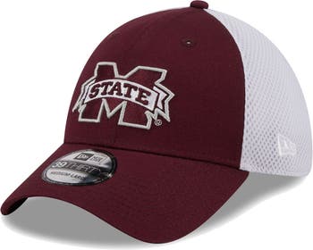 New Maroon State Men\'s Flex New | Era 39THIRTY Nordstrom Neo Mississippi Evergreen Bulldogs Era Hat