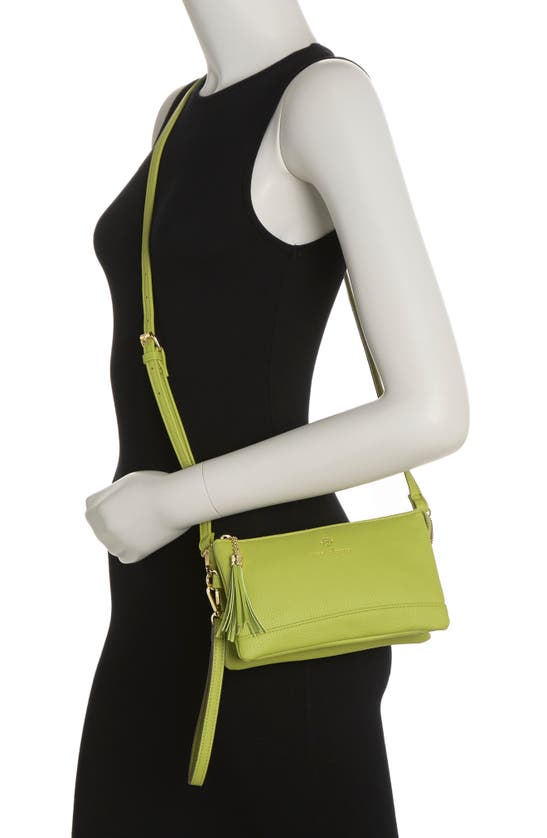 Nanette Lepore Hal Triple Section Crossbody Bag In Aloe  display picture 2