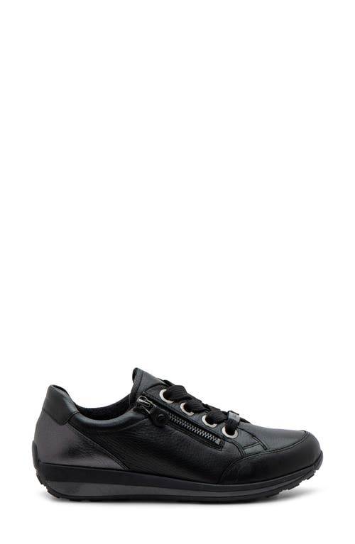 Shop Ara Ollie Sneaker In Black/anthracite