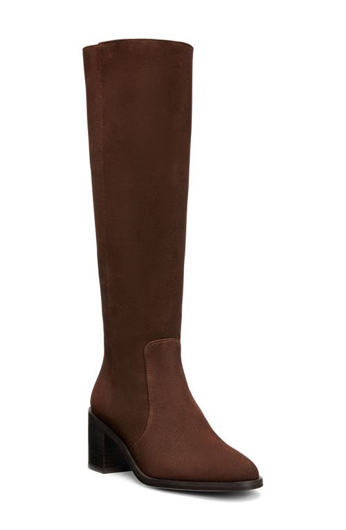 Shop Stuart Weitzman Esme Knee Hight Boot (women)<br /> In Walnut/dark Brown Suede