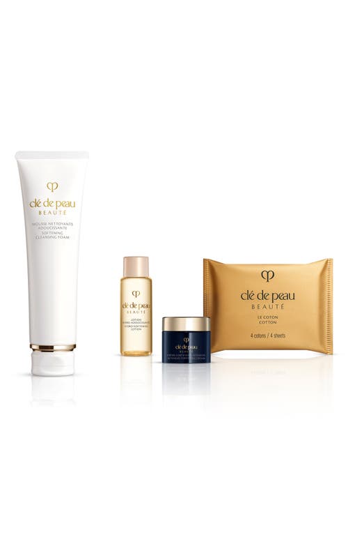 Shop Clé De Peau Beauté Cleansing & Replenishing Collection Set (limited Edition) $109 Value In No Color