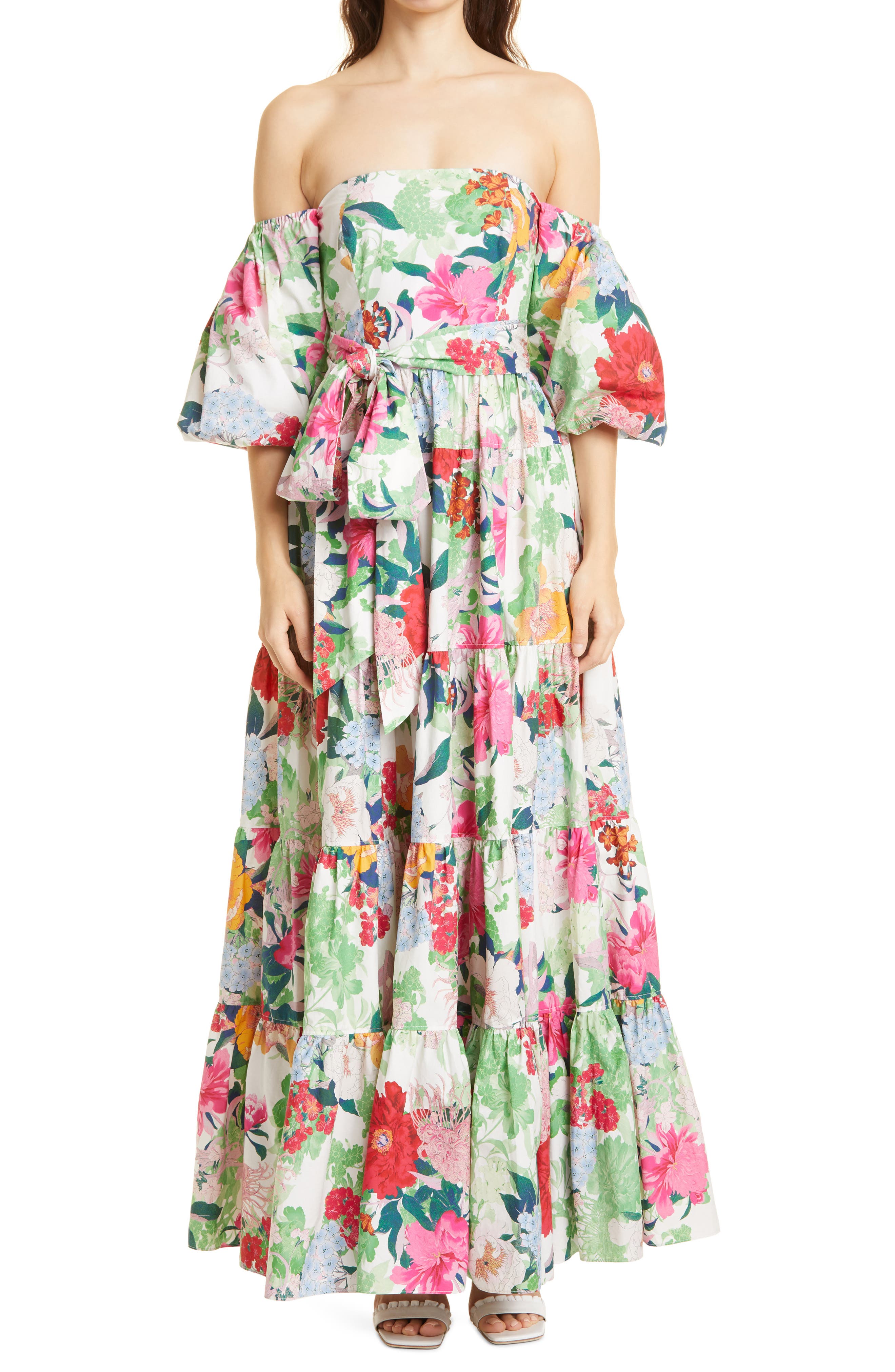 off the shoulder maxi dress | Nordstrom