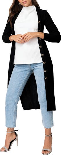 GIBSONLOOK Side Slit Duster Cardigan Nordstrom