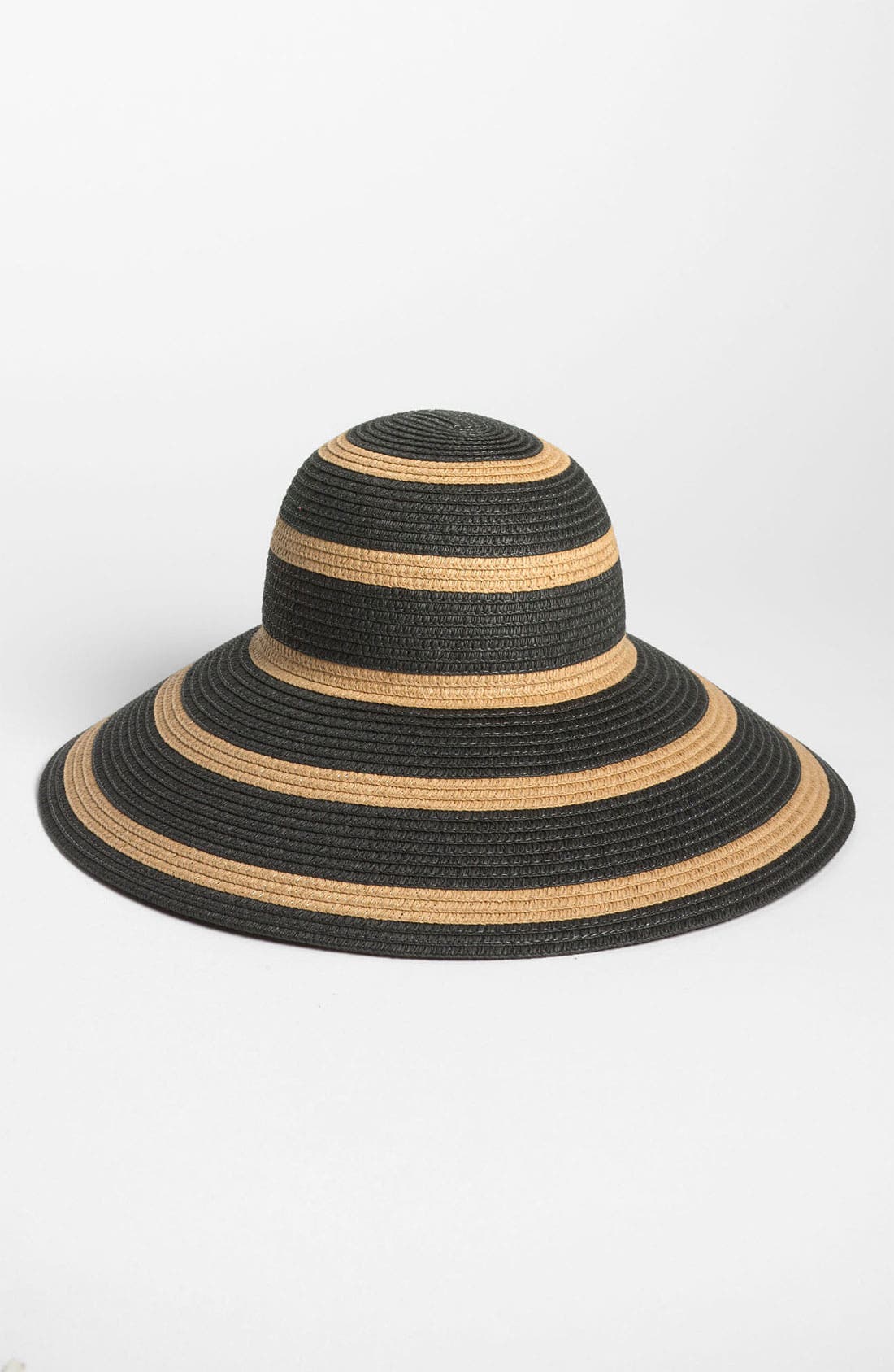 Nordstrom 'Medium Stripe' Floppy Straw Hat Nordstrom
