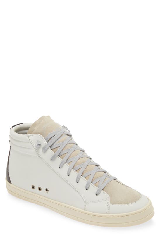 P448 Skate High Top Sneaker In White/ Cmoro