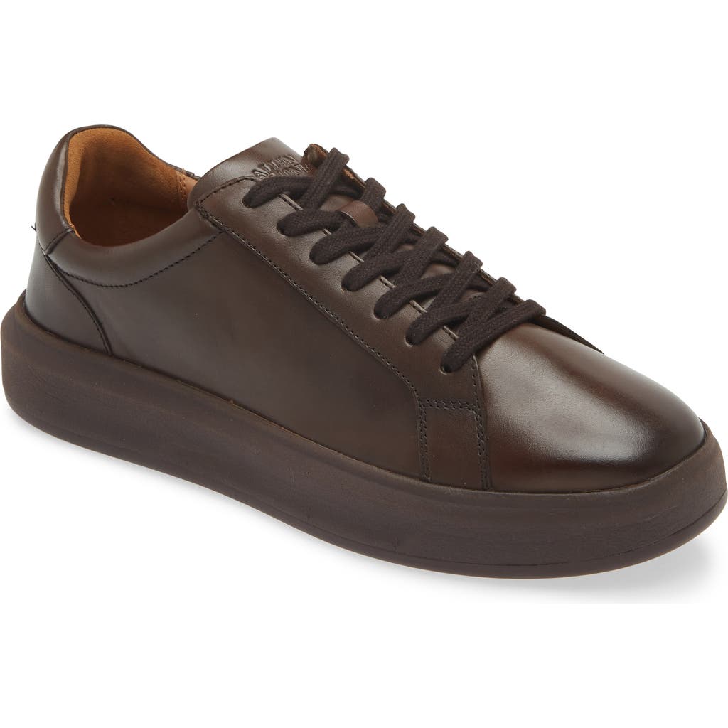 Allen Edmonds Foster Low Top Sneaker In Mahogany
