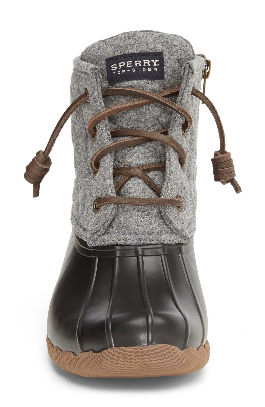 sperry women's saltwater pop outsole rain boot