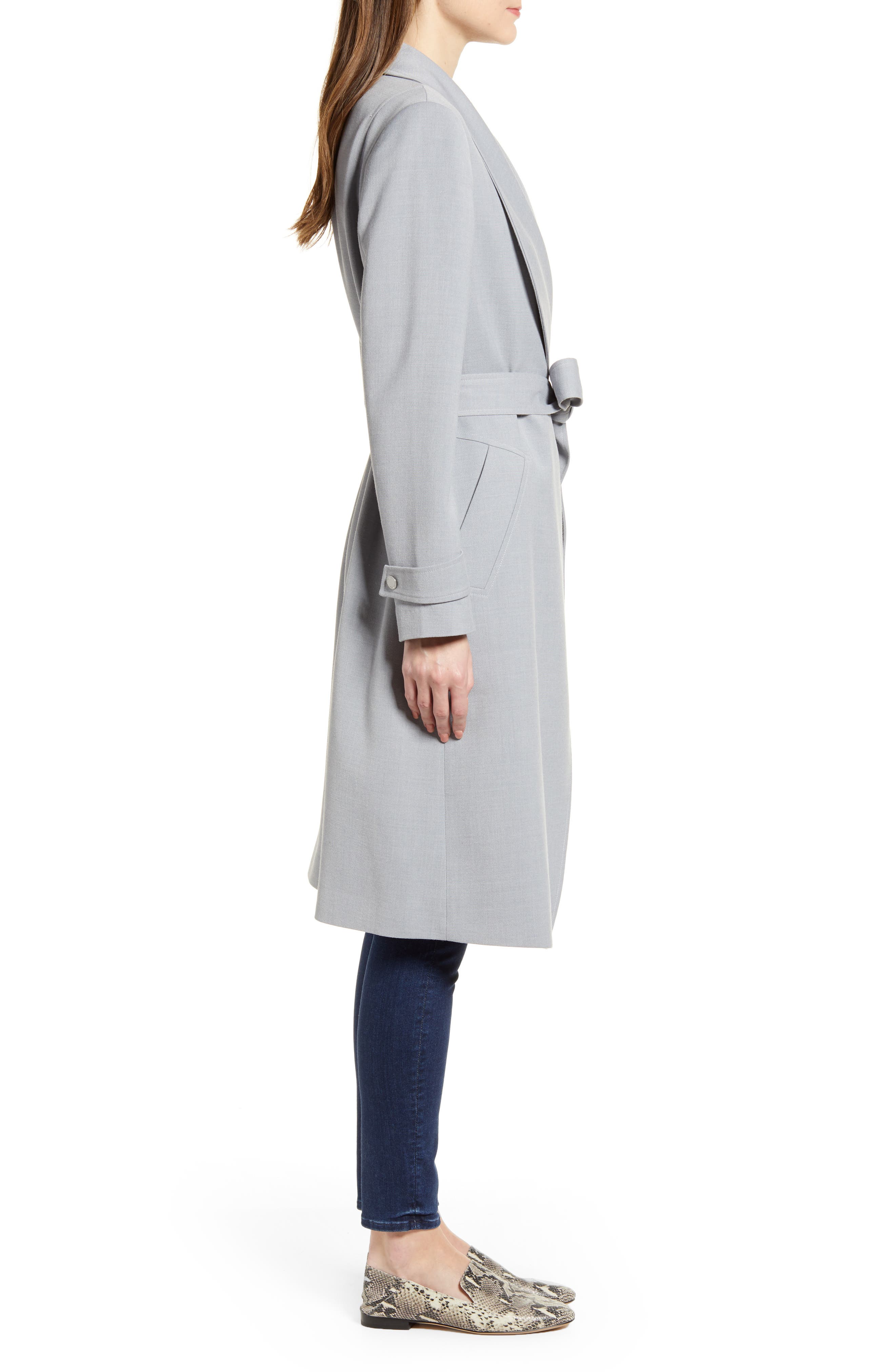 kenneth cole wrap coat
