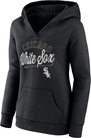 Chicago Cubs Fanatics Branded Women's Simplicity Crossover V-Neck Pullover  Hoodie - Heather Charcoal