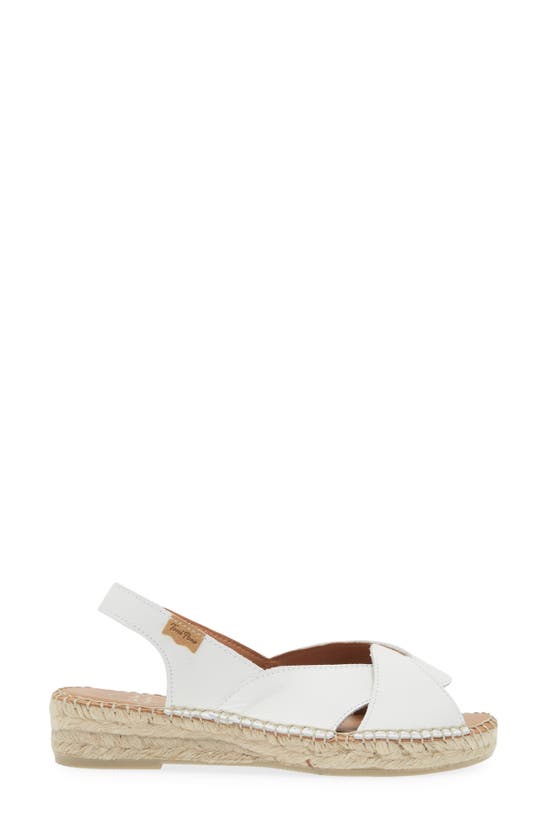 Shop Toni Pons Enola Slingback Sandal In Blanco White