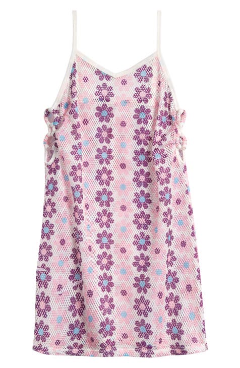 Kids' Mesh Cover-Up Dress (Big Kid)