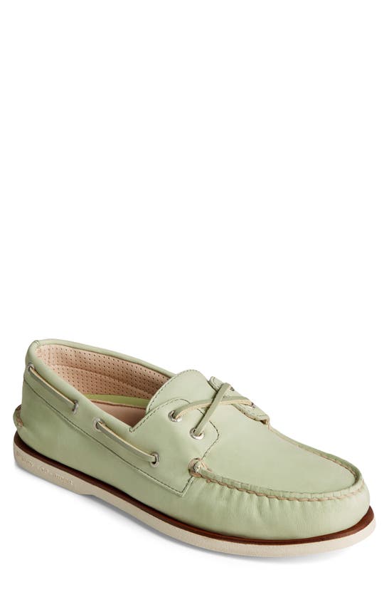 Sperry Top-sider® Sperry Gold Cup Authentic Original Boat Shoe In Green