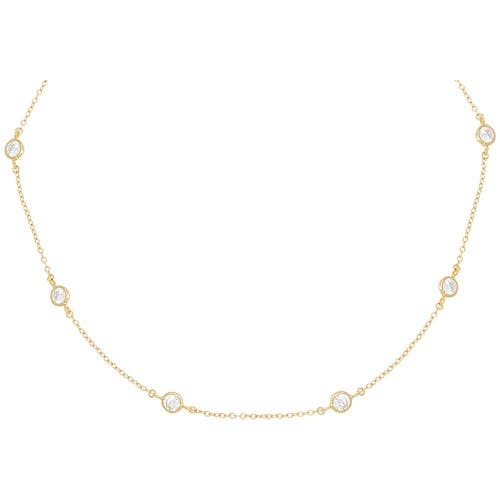 Shop Adina Eden By  Diamond By The Yard Choker In Gold