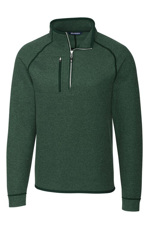 Cutter & Buck Mainsail Half Zip Pullover Heather at Nordstrom,