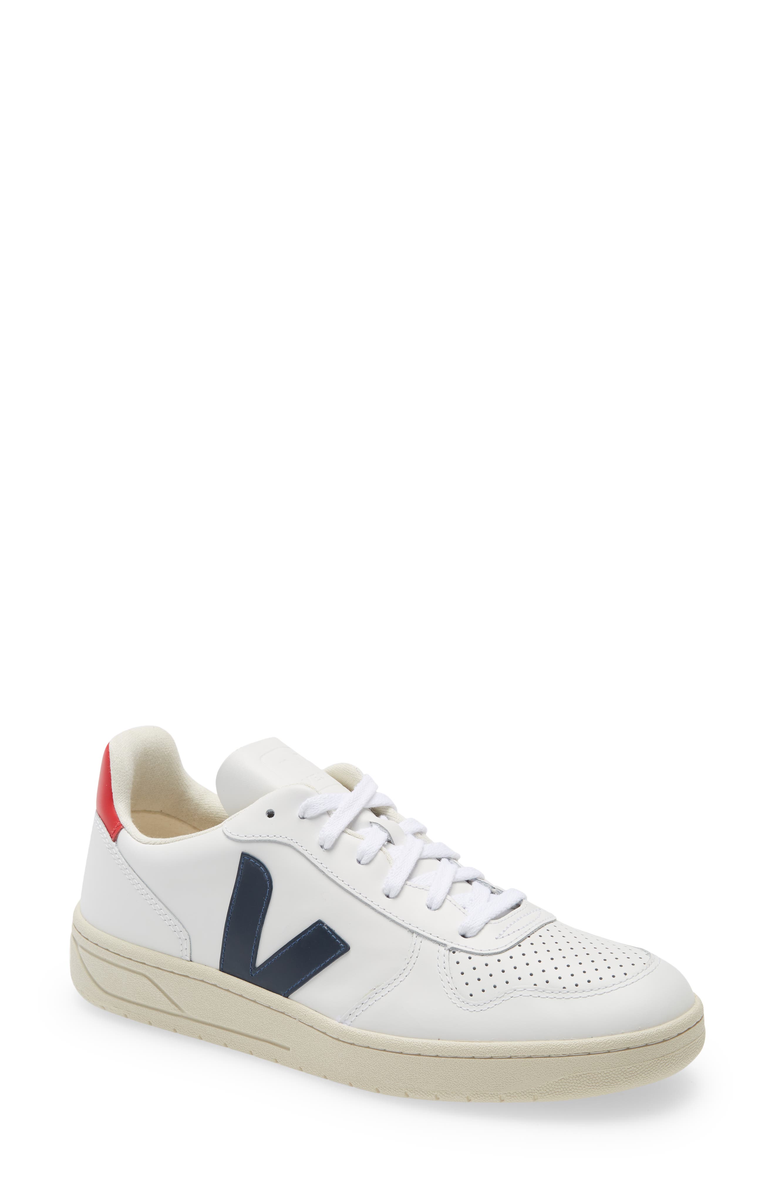 Veja V-10 Sneaker in Extra White/nautico at Nordstrom, Size 41Eu