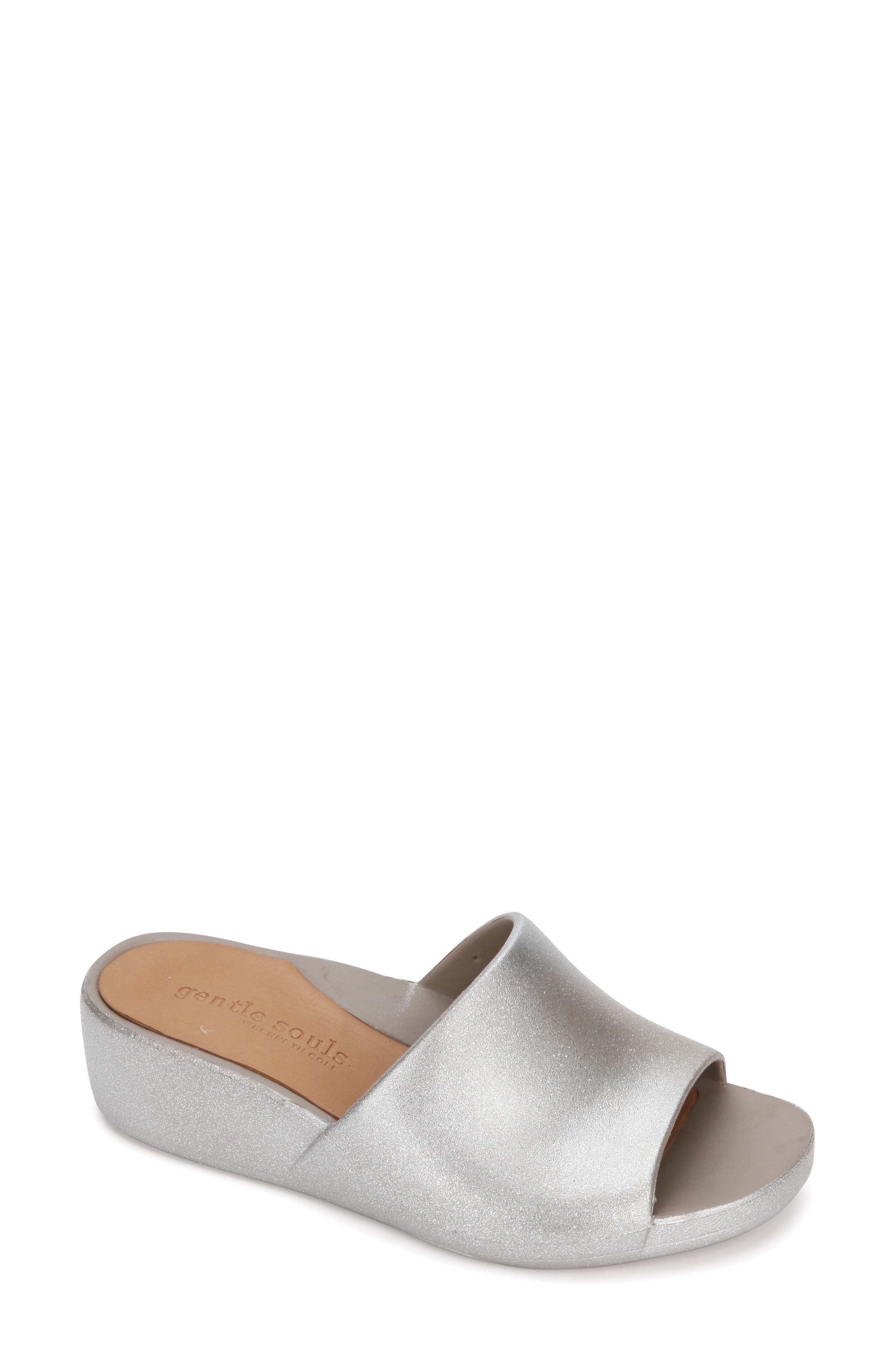 gentle souls by kenneth cole women's gisele wedge sandals