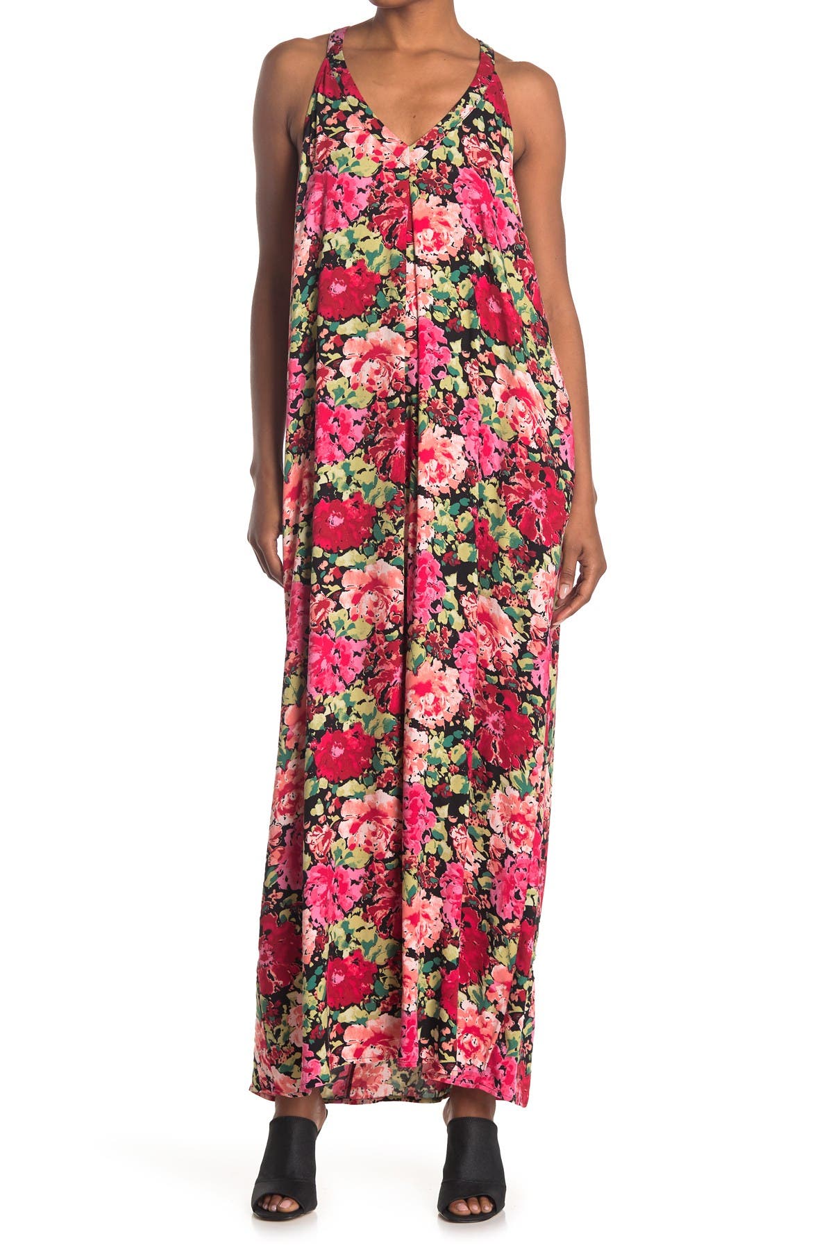 racerback maxi dress