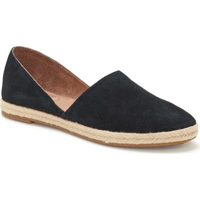 Adam Tucker Sunny Espadrille Flat, Black