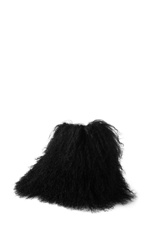 Zigi Risha Faux Fur Bootie In Black