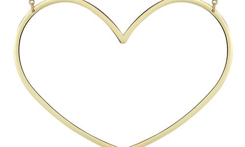 Ember Fine Jewelry 14k Gold Heart Pendant Necklace In Gold