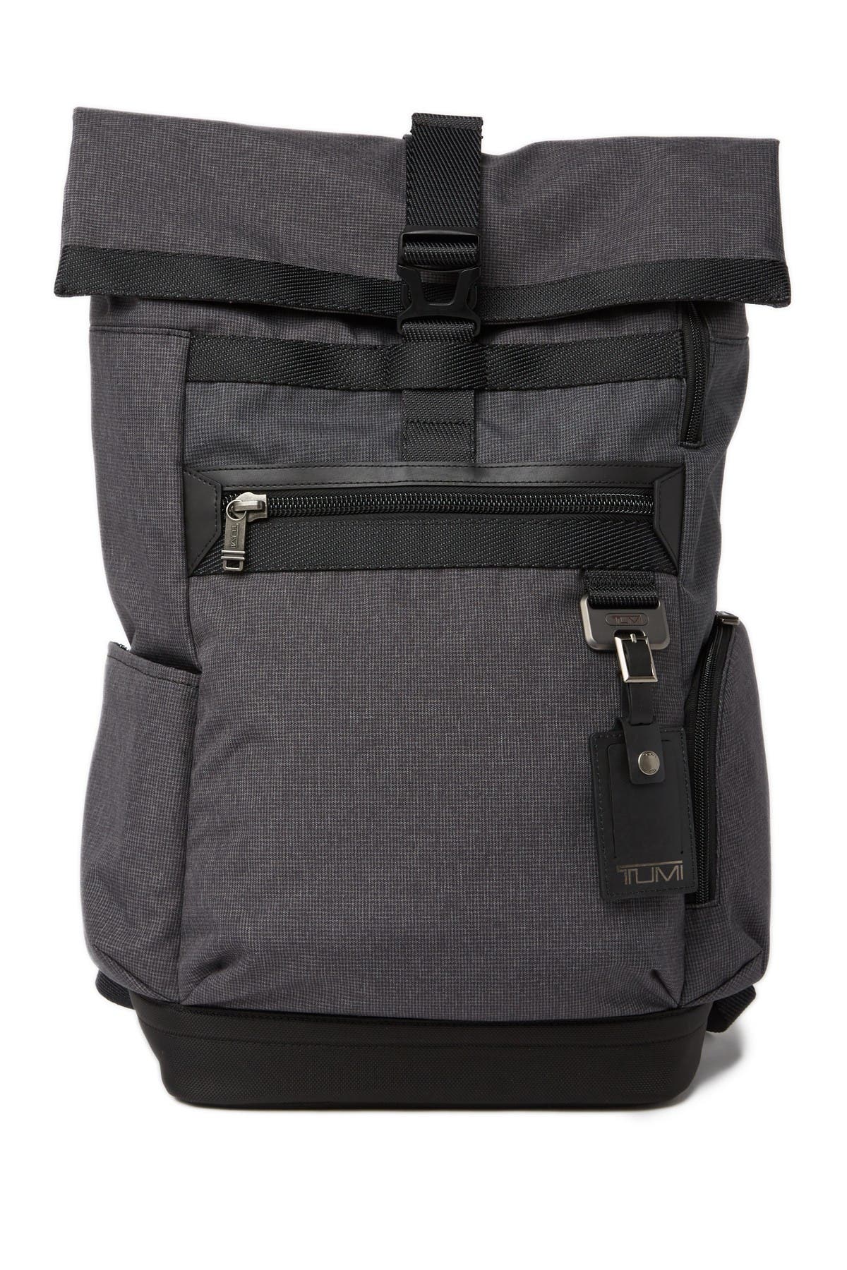 tumi roll top backpack