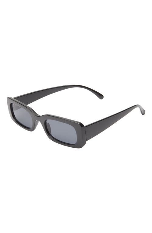 Bp. Rectangular Sunglasses In Black