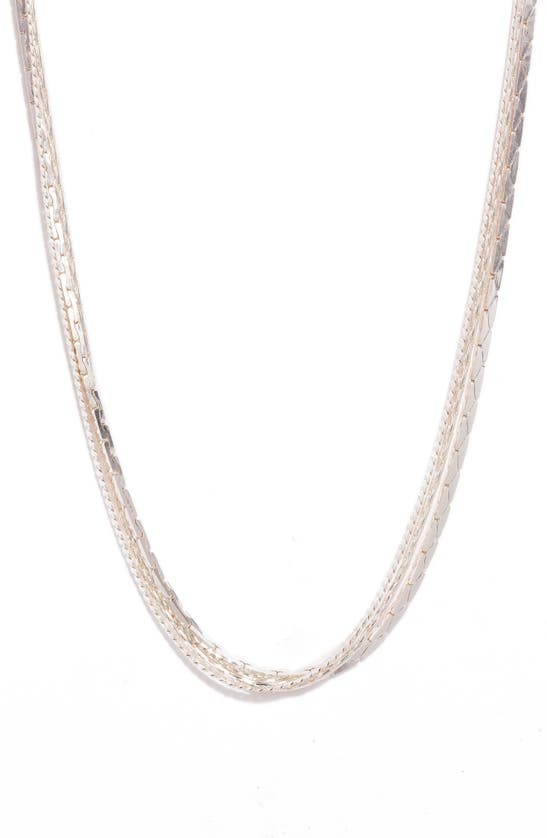 Jenny bird Nordi triple strand chain necklace in factory Gold