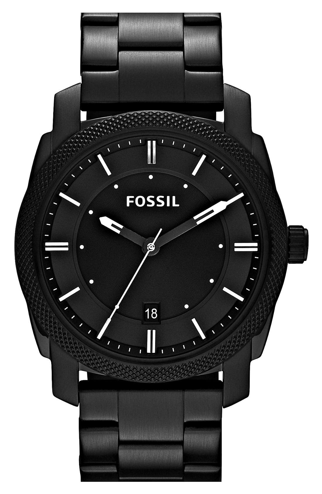 UPC 691464948139 product image for Men's Fossil 'Machine' Bracelet Watch, 42Mm | upcitemdb.com