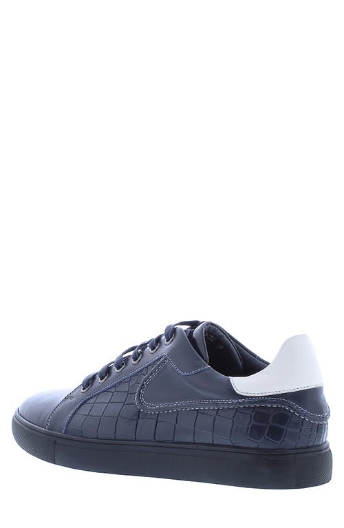 Shop Robert Graham Uffizi Sneaker In Navy