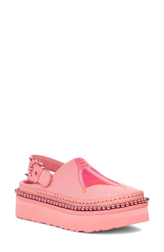 Ugg X Collina Strada Flamingo Slingback Clog In Pink