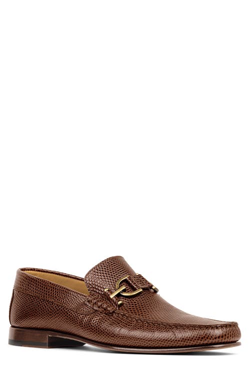 Donald Pliner Dacio Bit Loafer in Whiskey 