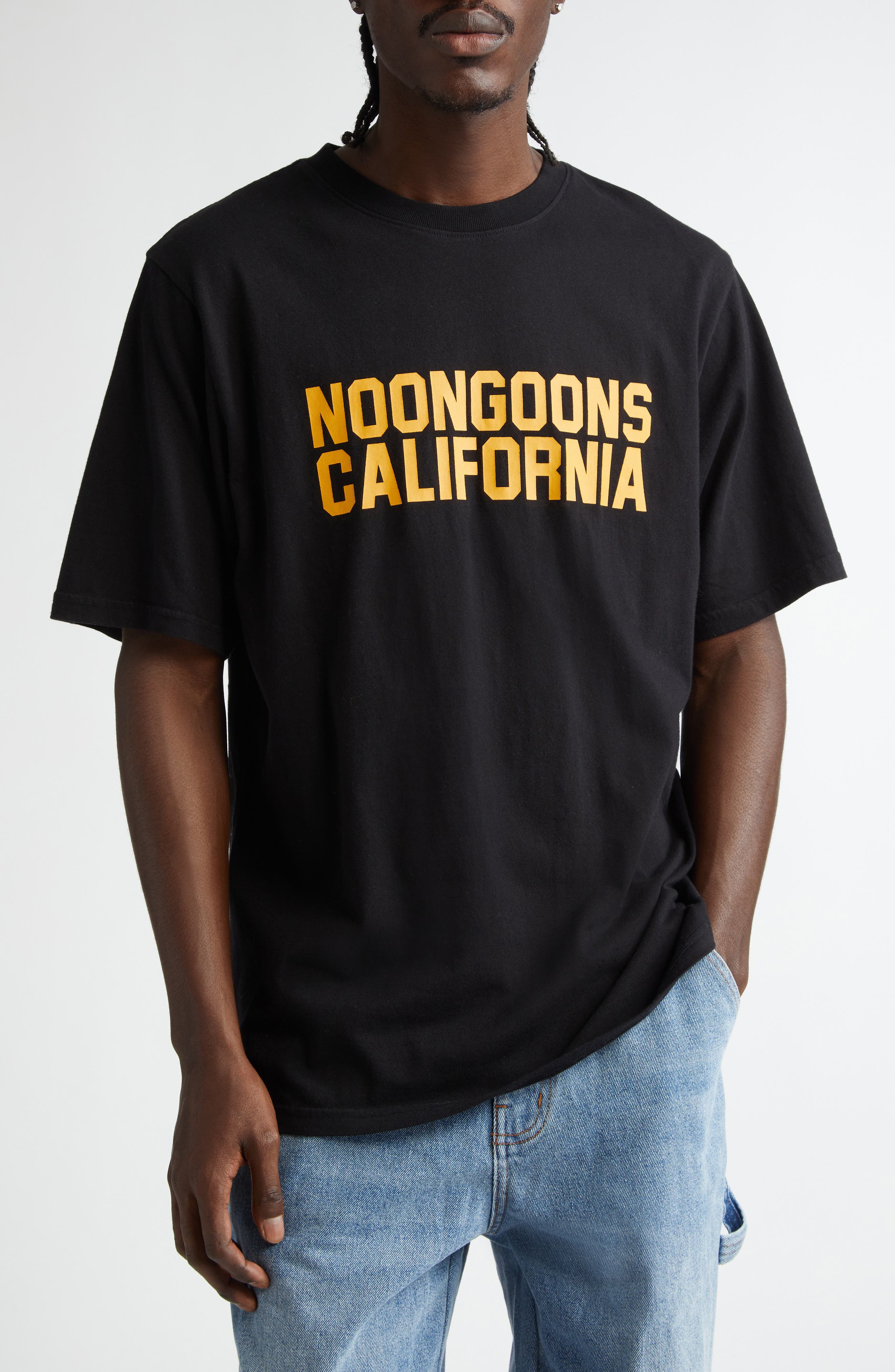Noon Goons Local Logo Graphic T-Shirt in Black 
