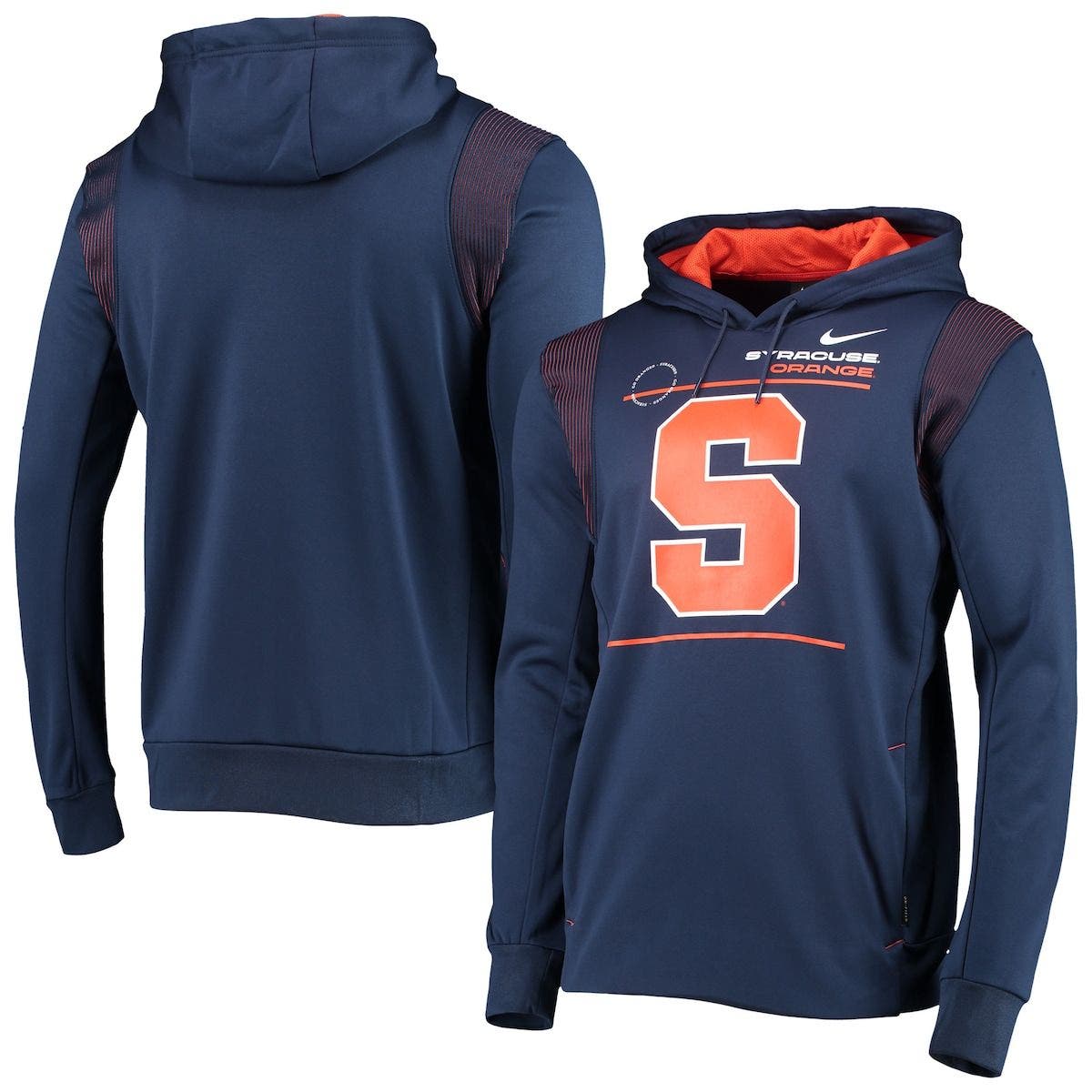 chicago bears nike sideline local performance pullover hoodie