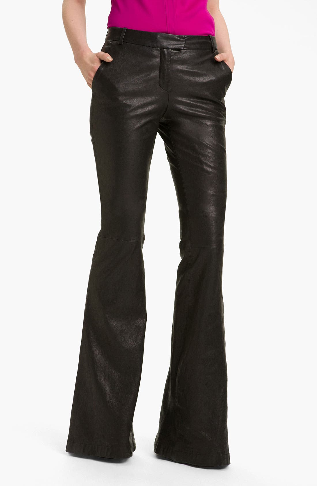 rachel zoe leather pants