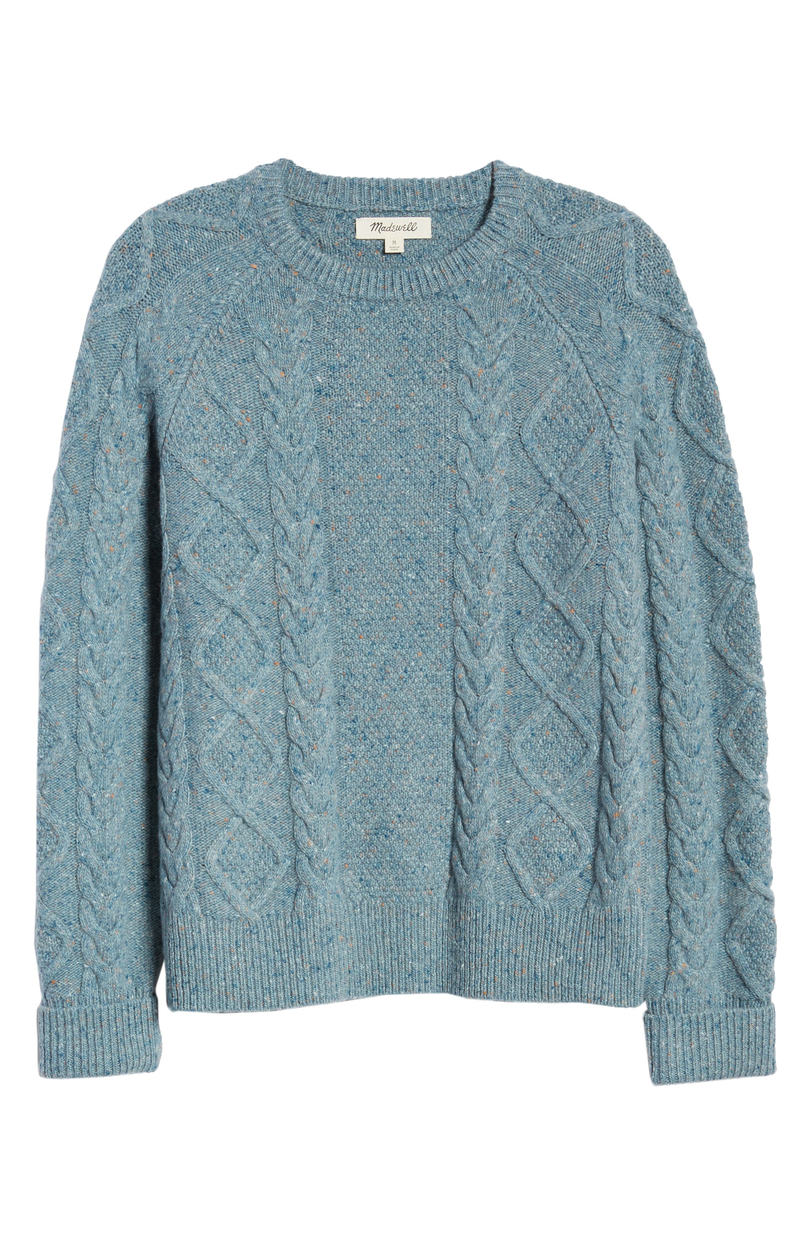 madewell fisherman sweater