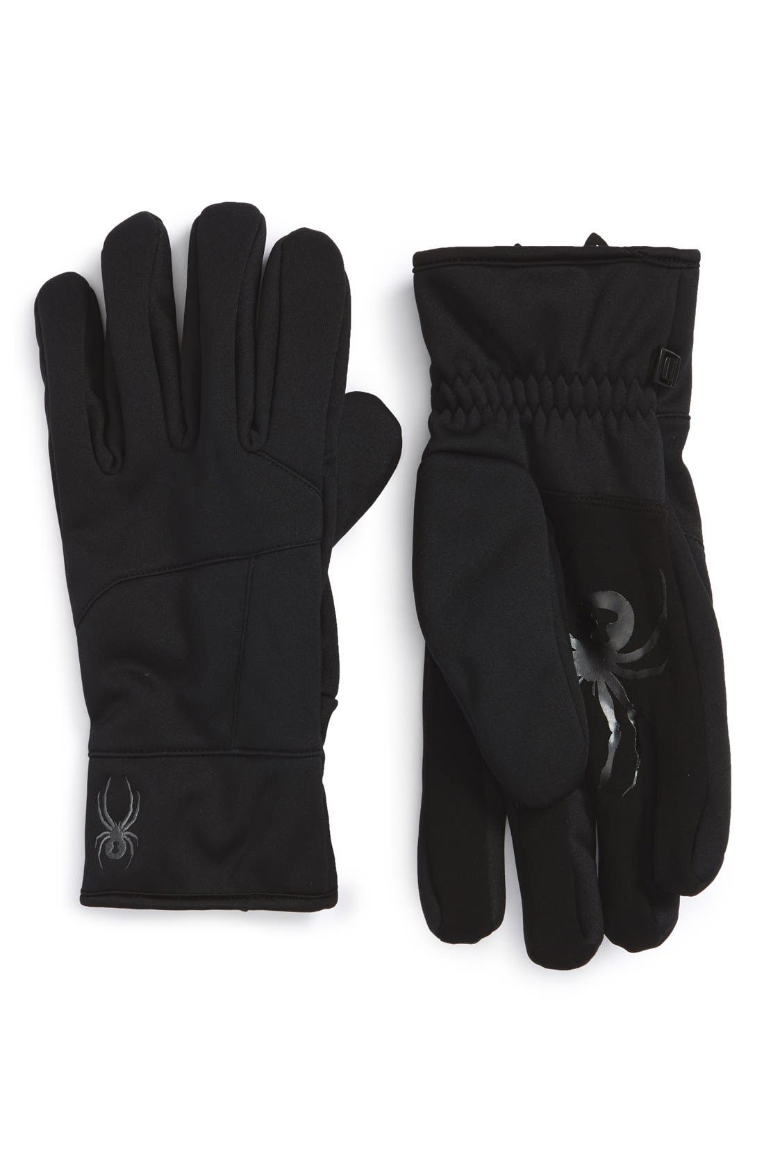 Spyder 'Facer' Tech Ski Gloves Nordstrom