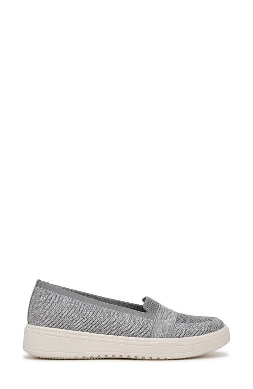 Bzees Valley Washable Penny Platform Loafers In Grey