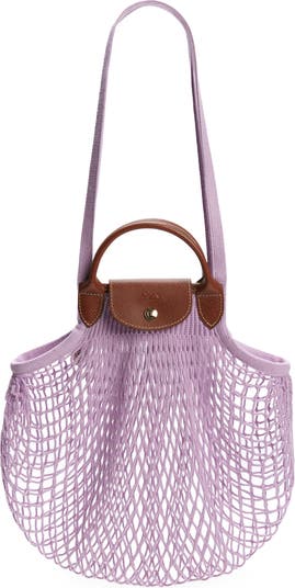 Longchamp Le Pliage Filet bag (XS) mini Shoulder Bags handbag tote LE  PLIAGE FILET Mesh bag XS Black Beige yellow Pink