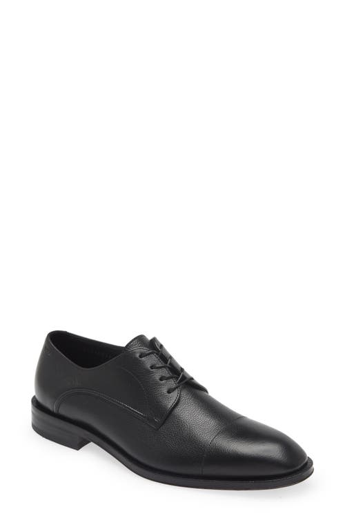 BOSS Derrek Cap Toe Derby Black at Nordstrom,