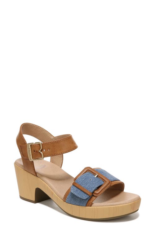 Dr. Scholl's Felicity Clog Sandal in Brown