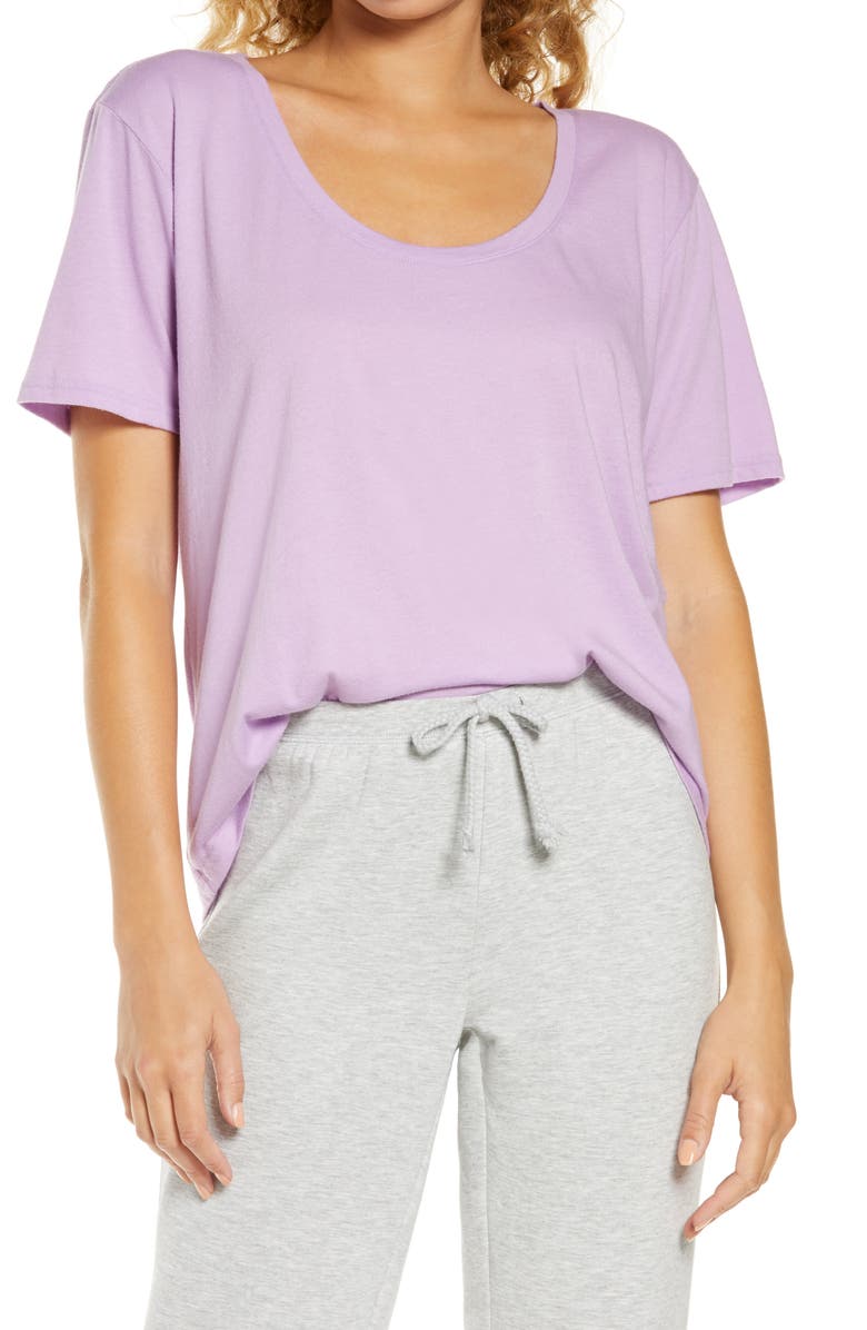 BP. All Day Tee, Main, color, PURPLE SHEER