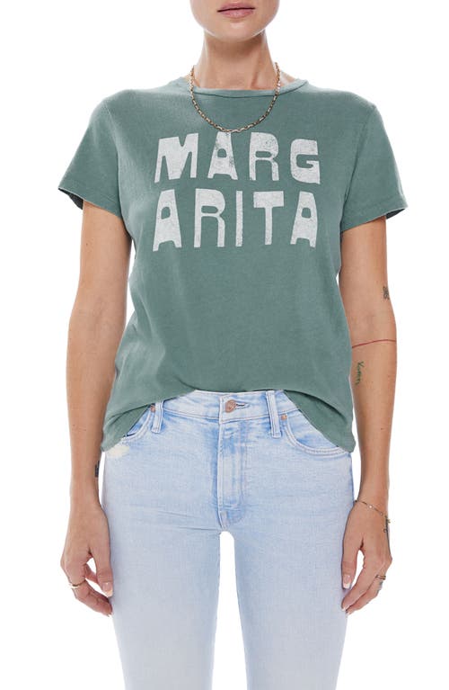 MOTHER The Lil Goodie Goodie Cotton Graphic Tee in Margarita