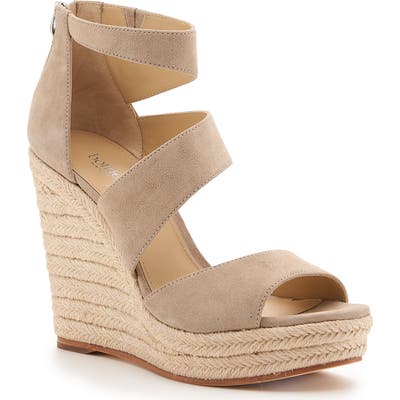 Botkier Julian Espadrille Wedge Sandal, Beige