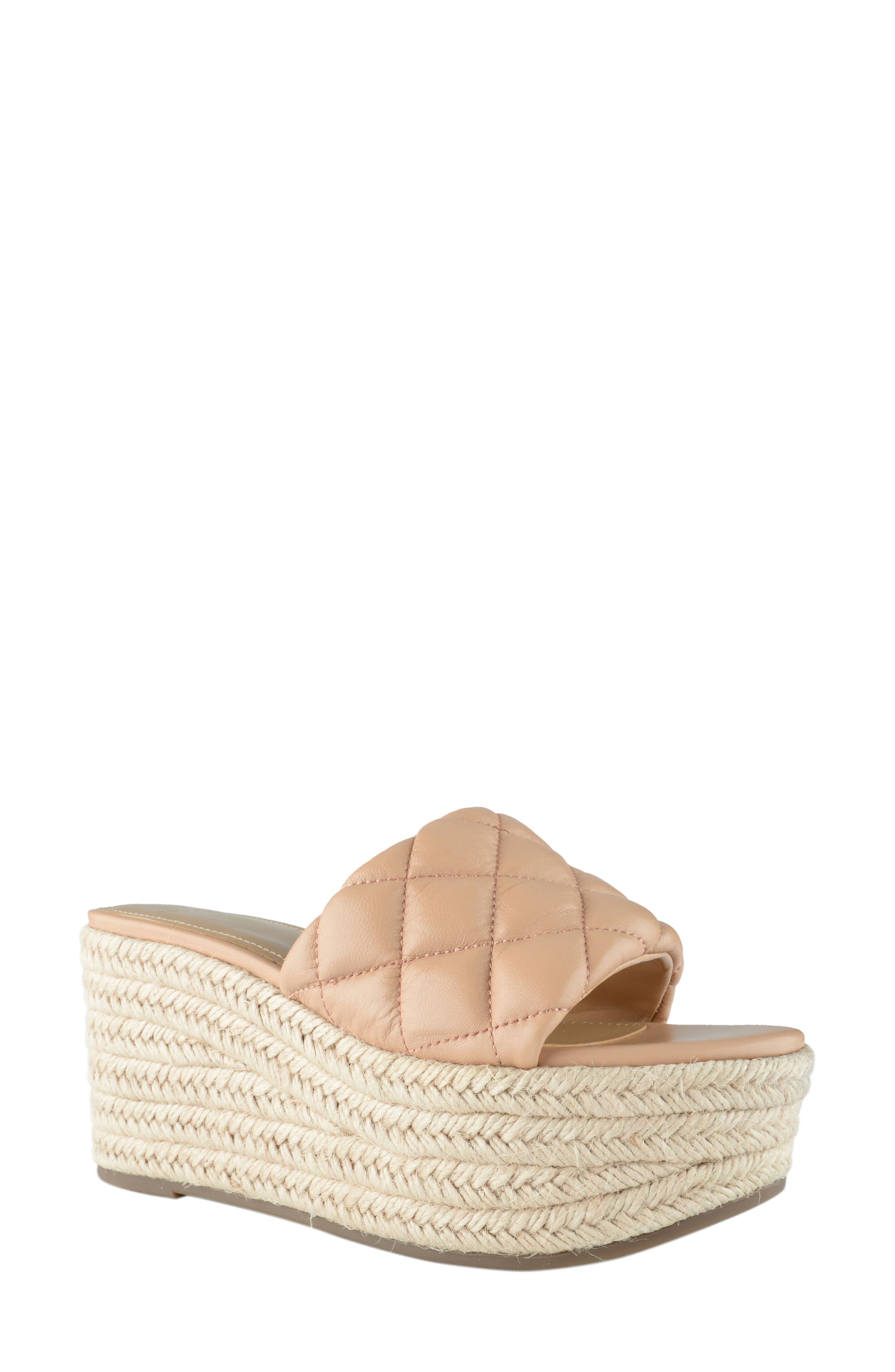 nude platform slides