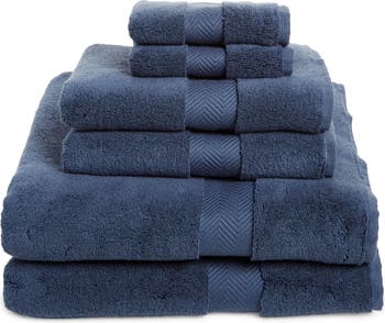 Dkny Quick Dry 6-piece Bath Towel, Hand Towel & Washcloth Set In