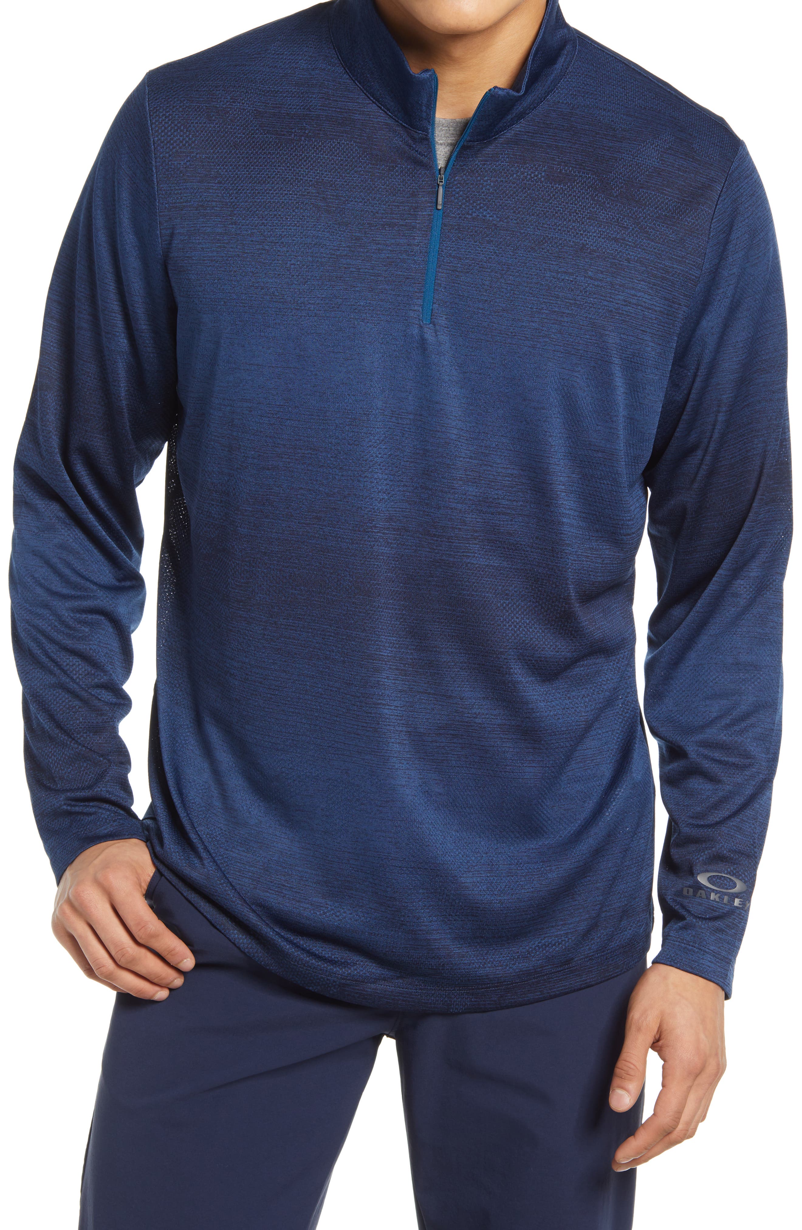 oakley half zip pullover