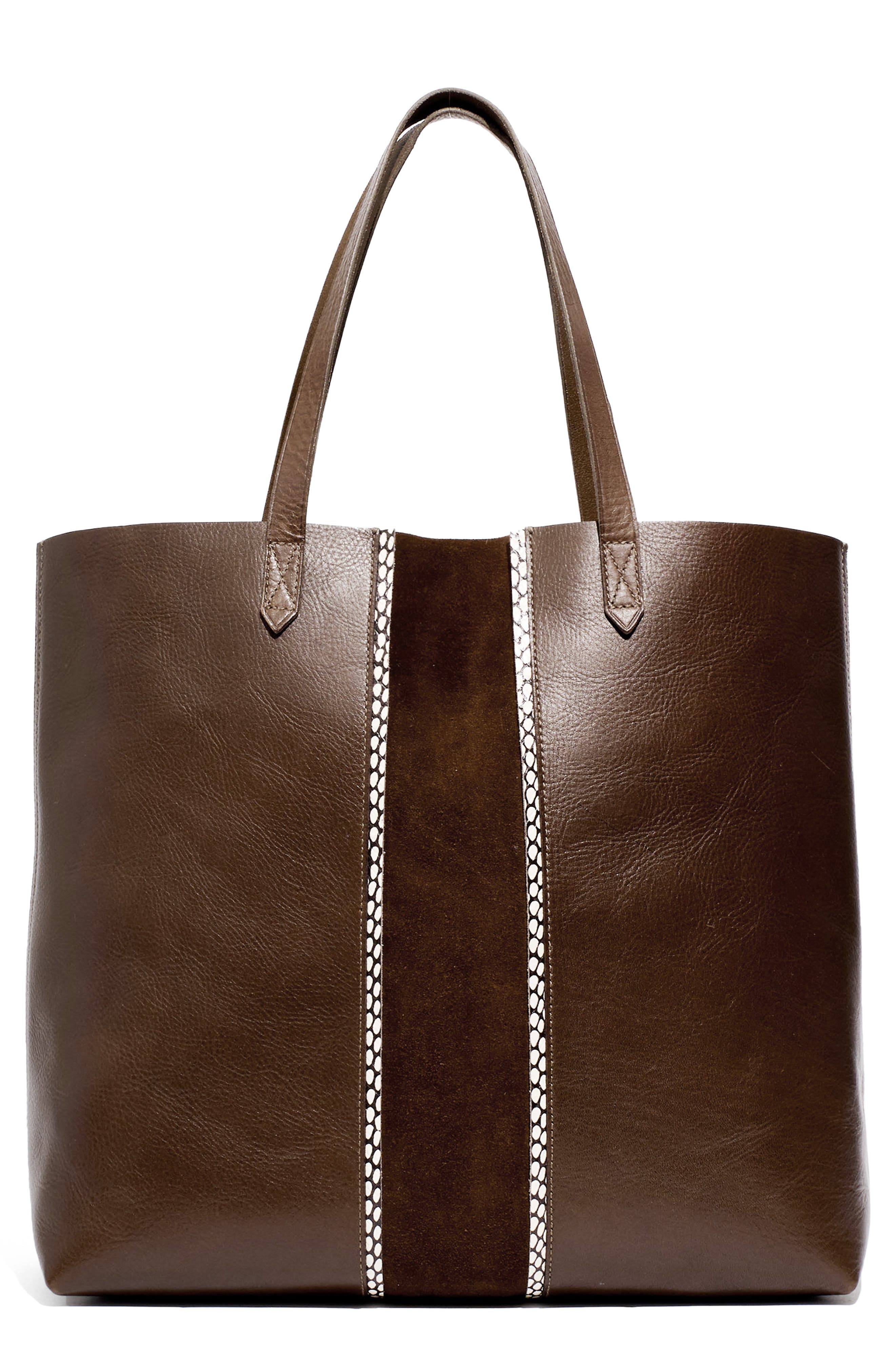 madewell suede tote