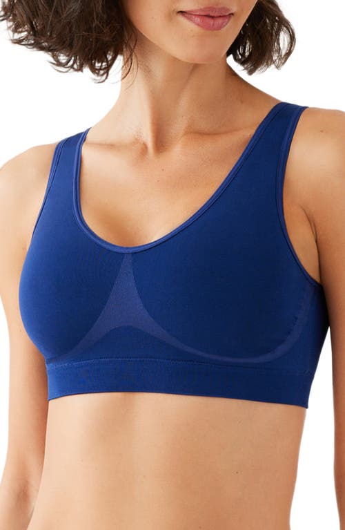 Shop Wacoal B-smooth Seamless Bralette In Blue Depths