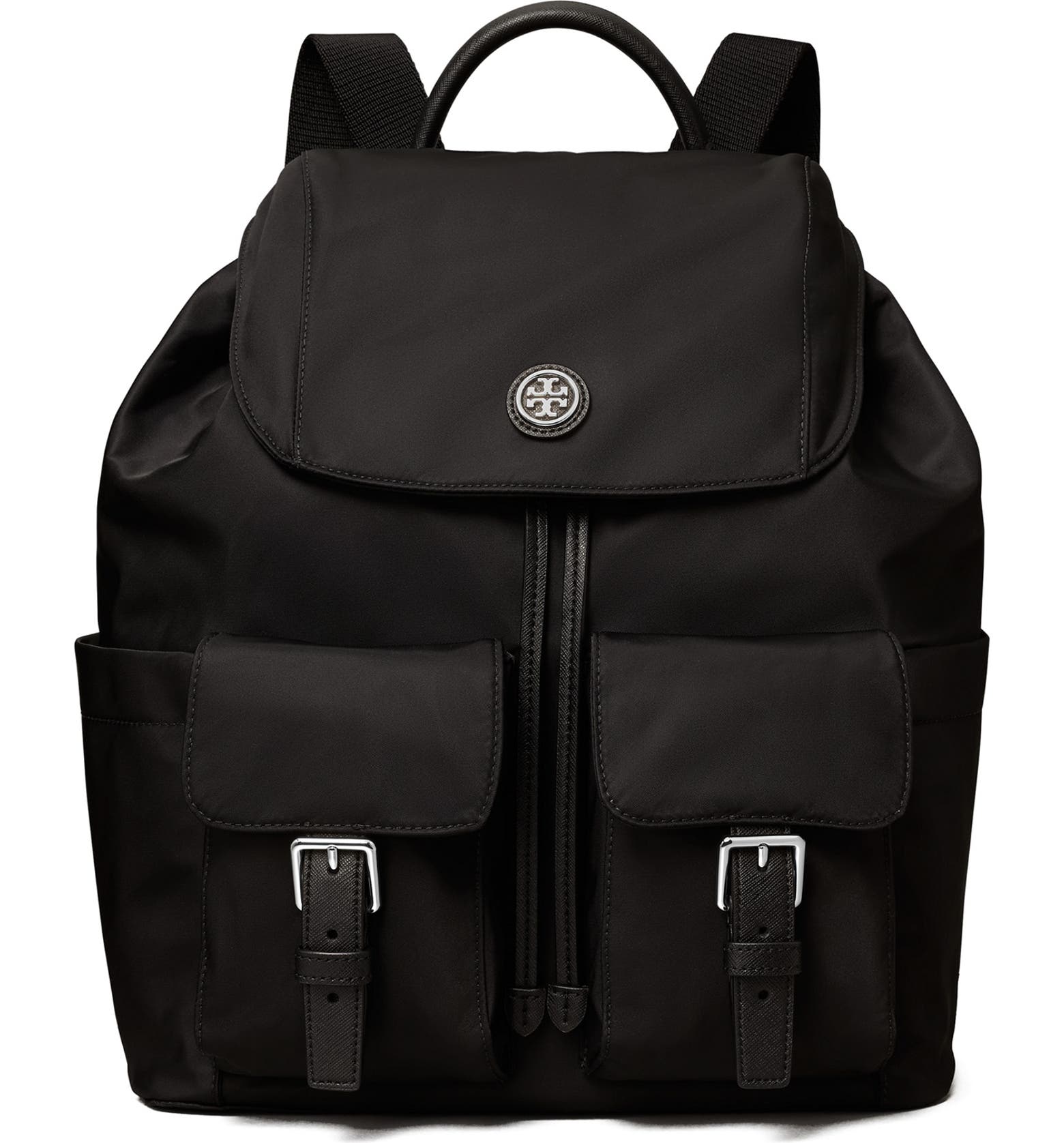 Black Nylon Backpack from Tory Burch